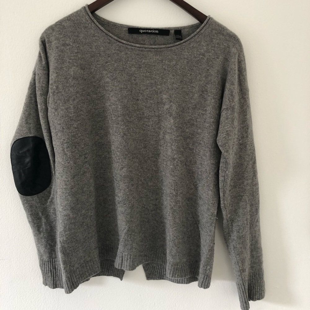 Grey sweater